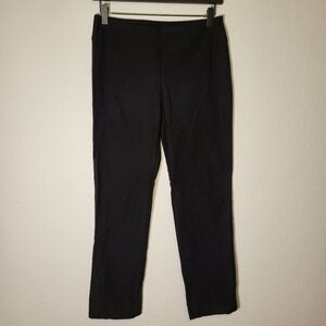 Nic + Zoe Petite Straight Leg Pull On Stretchy Pants size 4 Petite